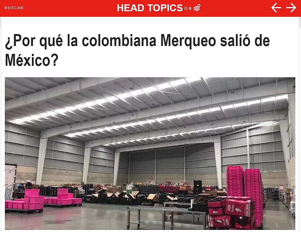 ¿Por qué la colombiana Merqueo salió de México?